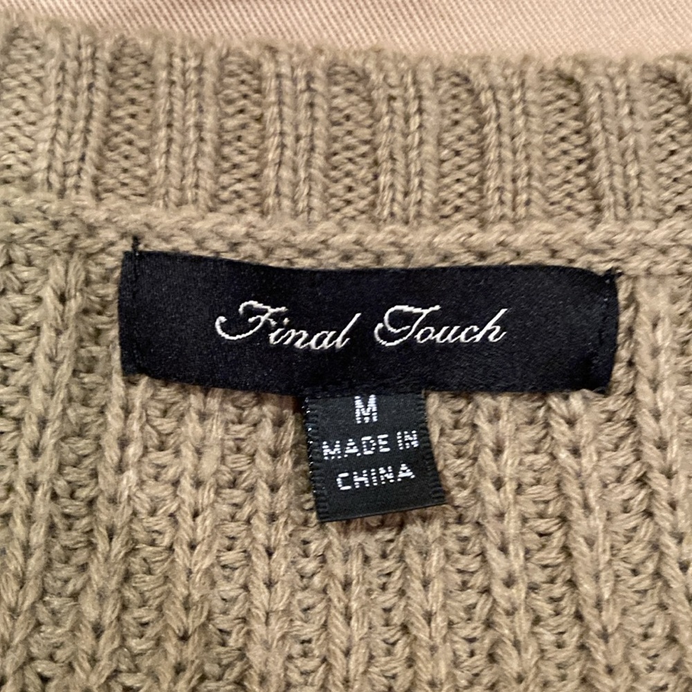 Final Touch sweater - Picture 3 of 4